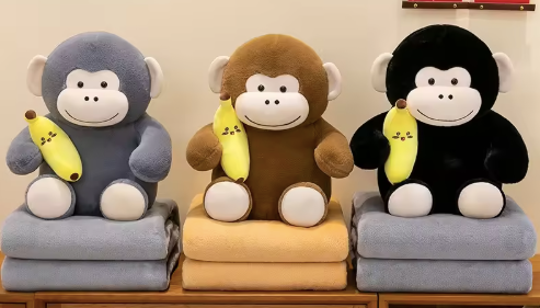 Peluche de apego emocional  - Monkey Banana