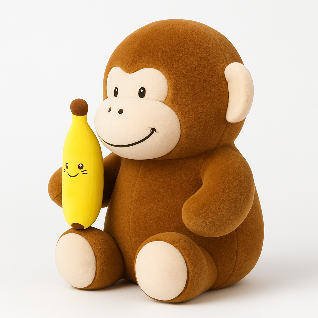 Banana Monkey Marron